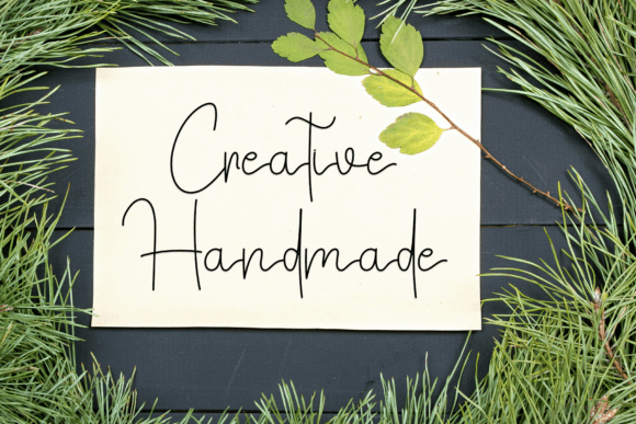 Creative Signature Font - Preview 3