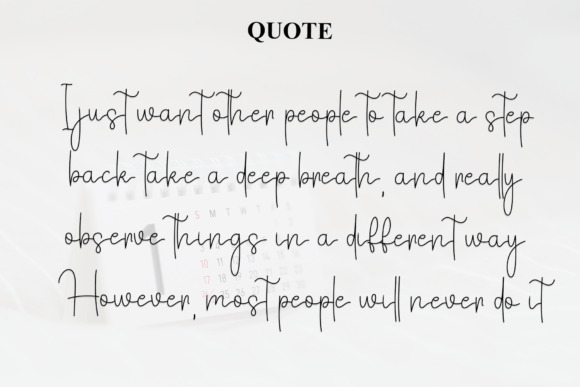 Creative Signature Font - Preview 5