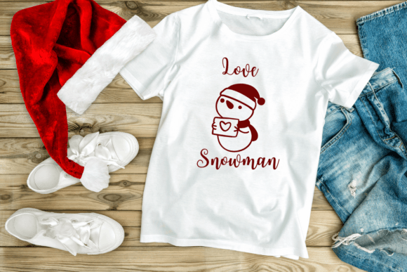 Cute Snowman Font - Preview 5