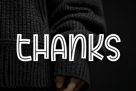 Dark Sweater Font - Preview 6