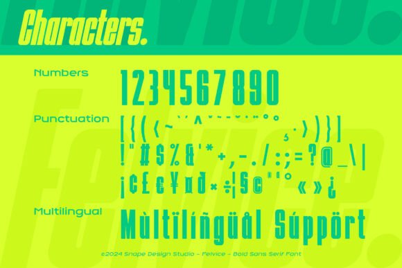 Felvice Font - Preview 3
