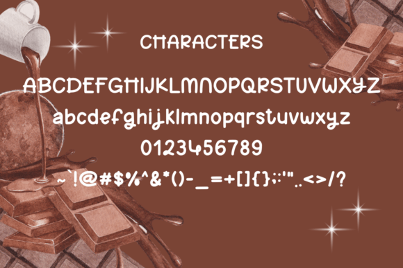 Fudgy Flourish Font - Preview 2
