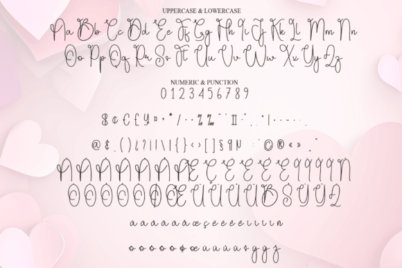 Heart Font - Preview 6