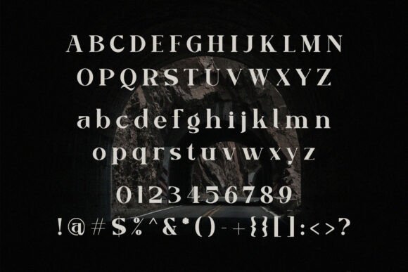 Liberia Font PNG with transparent background - Preview 2