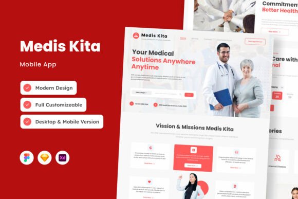 Medis Kita - Healthcare Landing