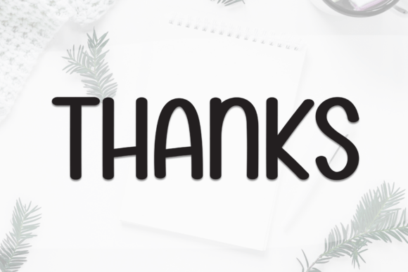 Notebook Snowhouse Font PNG with transparent background - Preview 6