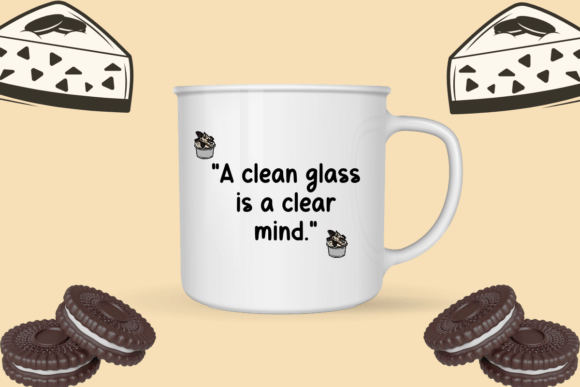 Oreo Cheesecake Font PNG with transparent background - Preview 4