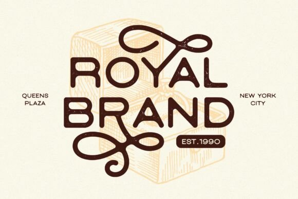 Rombera Font PNG with transparent background - Preview 2