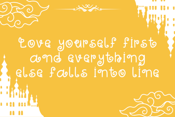 Royal Flourish Font PNG with transparent background - Preview 1