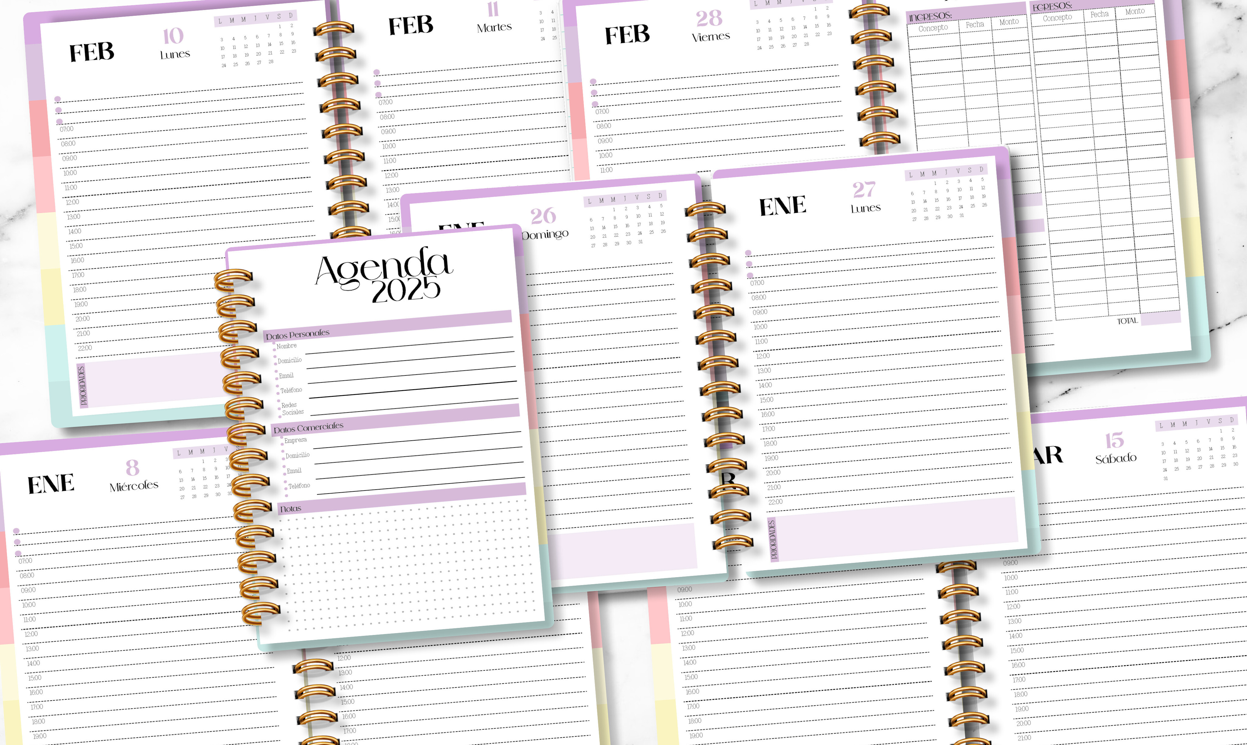 Planner Rokomari 2025 Daily Planner with Time Slots | Pri Graphic by HappyPlanning ...