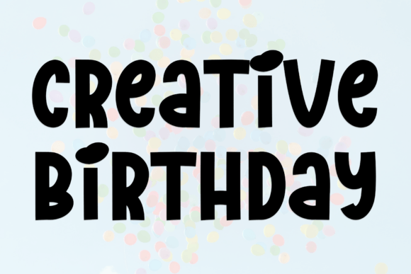 Birthday December Font - Preview 6
