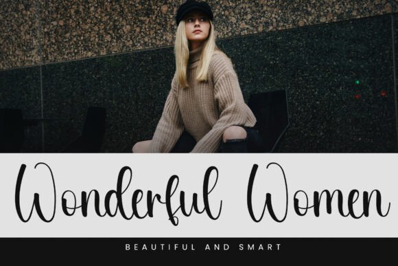 Blondes Font - Preview 2