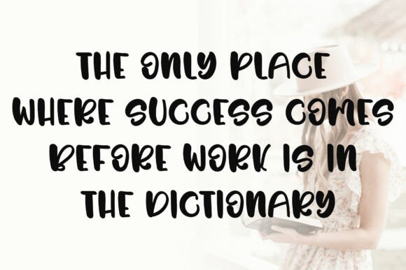 Bookmark Font - Preview 4