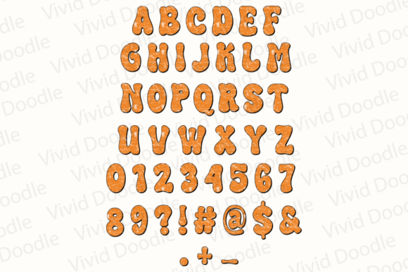 Bright Flower Doodle Font - Preview 2