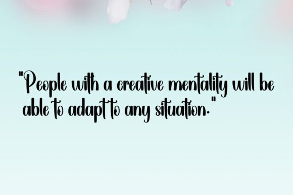 Brushes Font - Preview 4