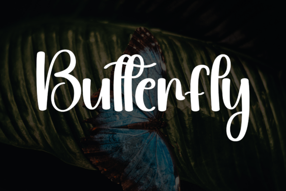 Butterfly Monday Font - Preview 5