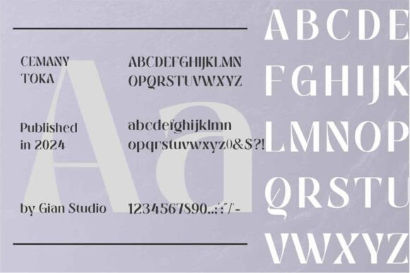 Cemany Toka Font - Preview 5