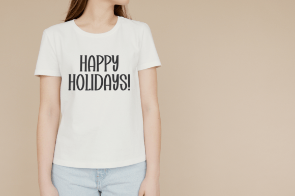 Christmas Greeting Font - Preview 4