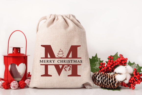 Christmas Monogram Font - Preview 1
