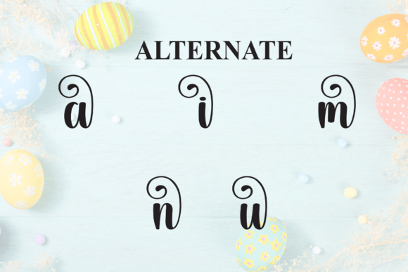 Easter Font - Preview 5