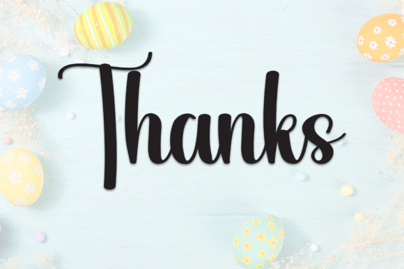 Easter Font - Preview 6