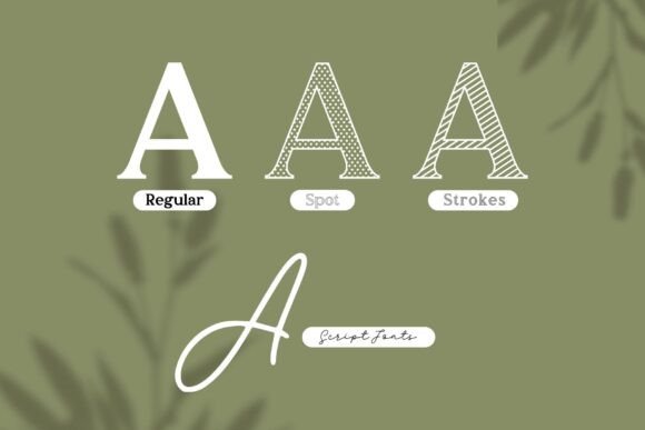 Fox Bridget and Fox Orchid Font - Preview 1