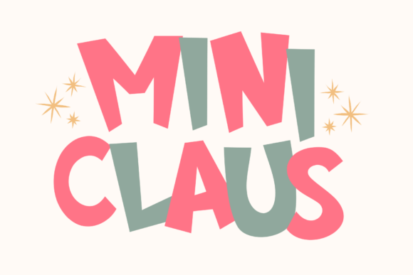 Funky Christmas Font - Preview 2