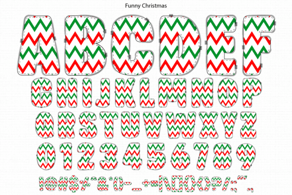 Funny Christmas Font - Preview 2