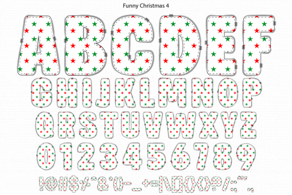 Funny Christmas Font - Preview 5