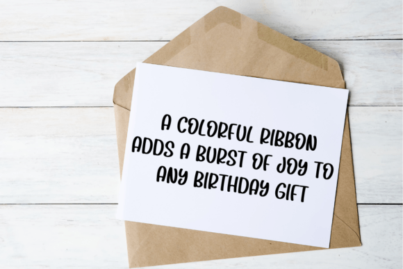 Gift Ribbon Font - Preview 3