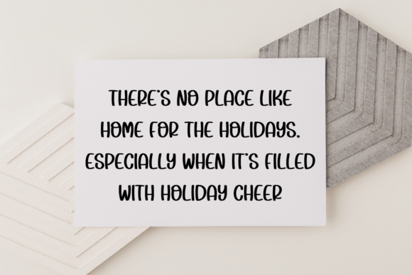 Holiday Cheer Font - Preview 3