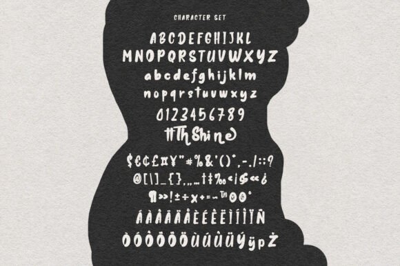 Lobs Shiwe Font PNG with transparent background - Preview 6