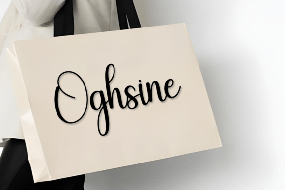 Loughsi Font PNG with transparent background - Preview 2