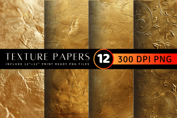 Luxury Gold Texture Digital Paper
