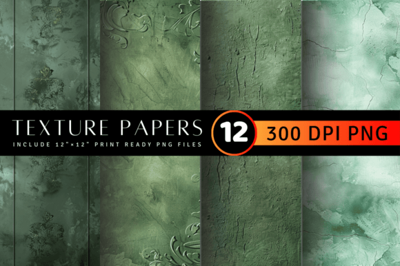 Luxury Sage Green Texture Digital Paper