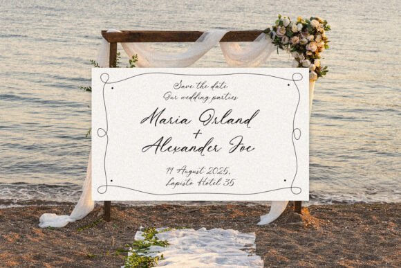 Mint Seira Font PNG with transparent background - Preview 1