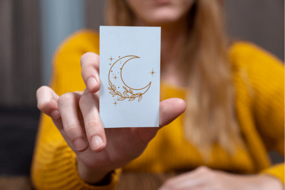 Moon Tattoo Font PNG with transparent background - Preview 1
