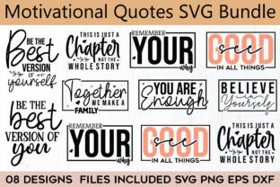 Motivational Quotes SVG Bundle Graphic by crafthome · Creative Fabrica
