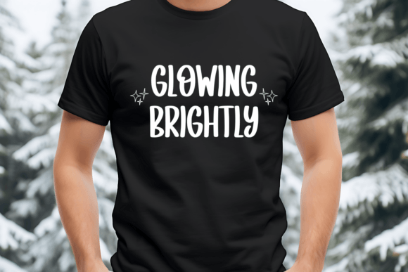 Snow Lights Font PNG with transparent background - Preview 3