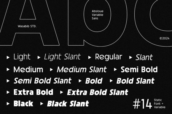 Absolue Font - Preview 3