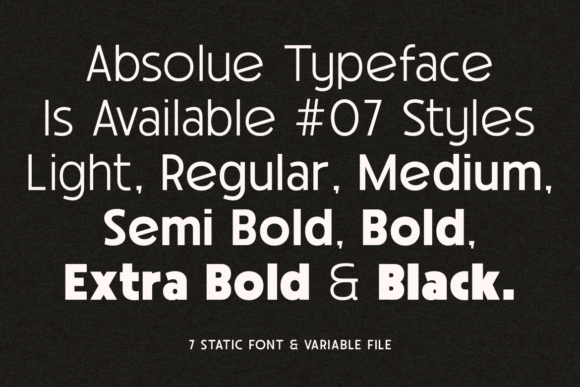 Absolue Font - Preview 6