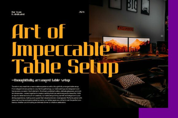 Aganis Font - Preview 5