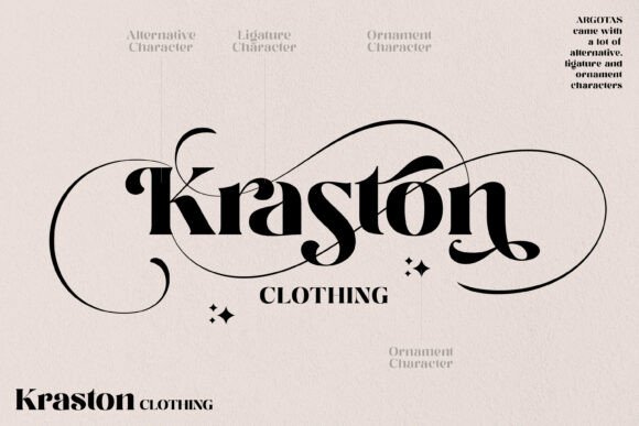 Argotas Font - Preview 2
