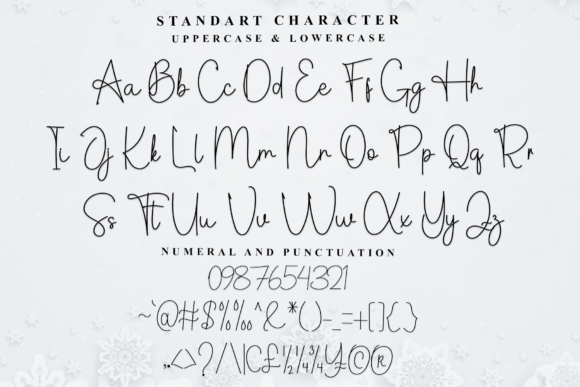 Ashley Christmas Font - Preview 3