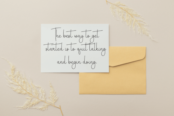 Beautiful Font - Preview 2