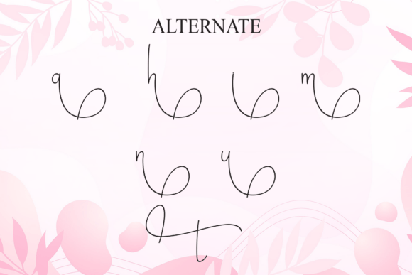 Beautiful Font - Preview 6