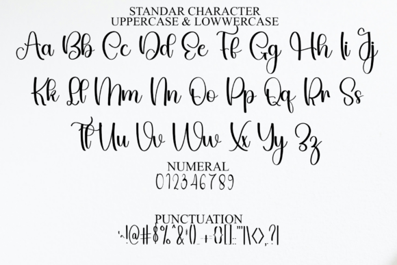 Brighting Signature Font - Preview 2