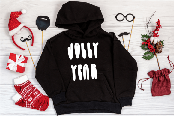 Chirstmas Condense Font PNG with transparent background - Preview 4