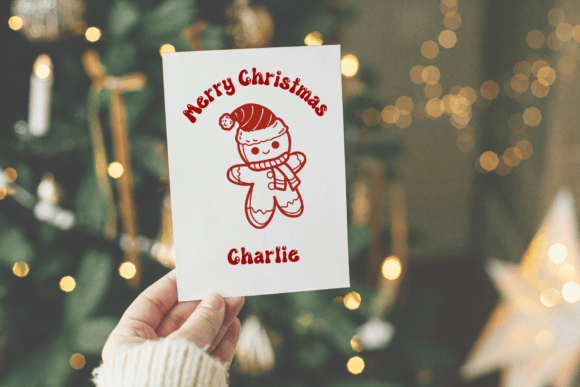 Christmas Items Font - Preview 2