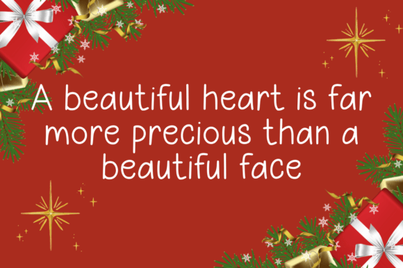 Christmas Shiny Font - Preview 1